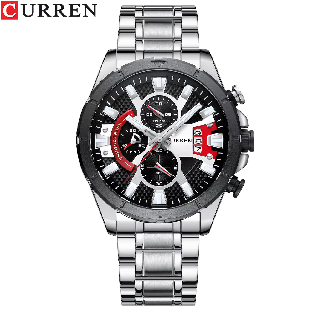 CURREN 8401 Men's Stainless Steel Watch