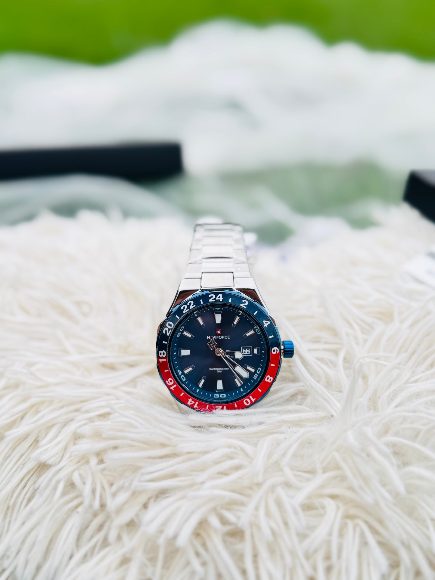 NAVIFORCE 9249 Classic Elegant Men's Quartz Watch Life Waterproof Steel Strap Business Fashion Casual Male Timepiece Gift