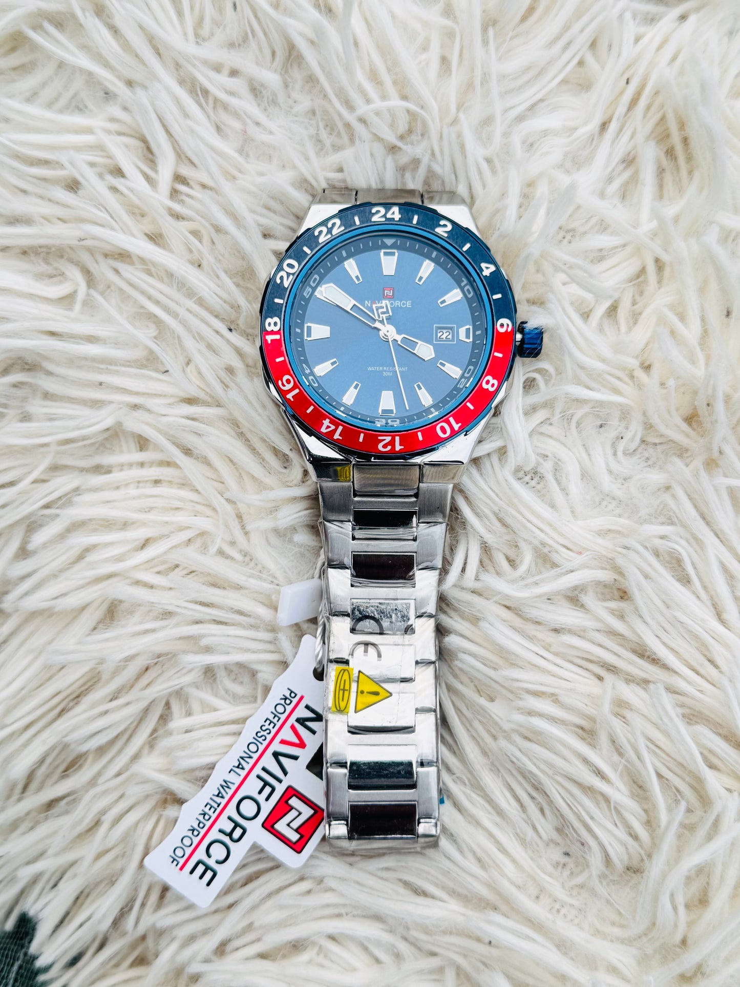 NAVIFORCE 9249 Classic Elegant Men's Quartz Watch Life Waterproof Steel Strap Business Fashion Casual Male Timepiece Gift