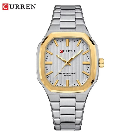 CURREN 8458 women Watch Waterproof, Stainless Steel