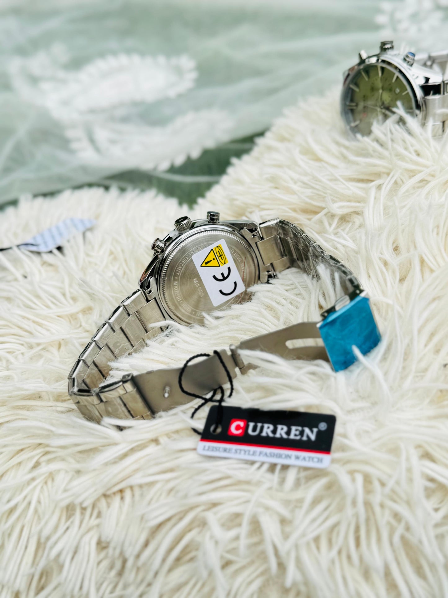 CURREN Men Watch 8355 Luxury Sports Quartz Mens Watches Full Steel Waterproof Chronograph Wristwatch Men Relogio Masculino