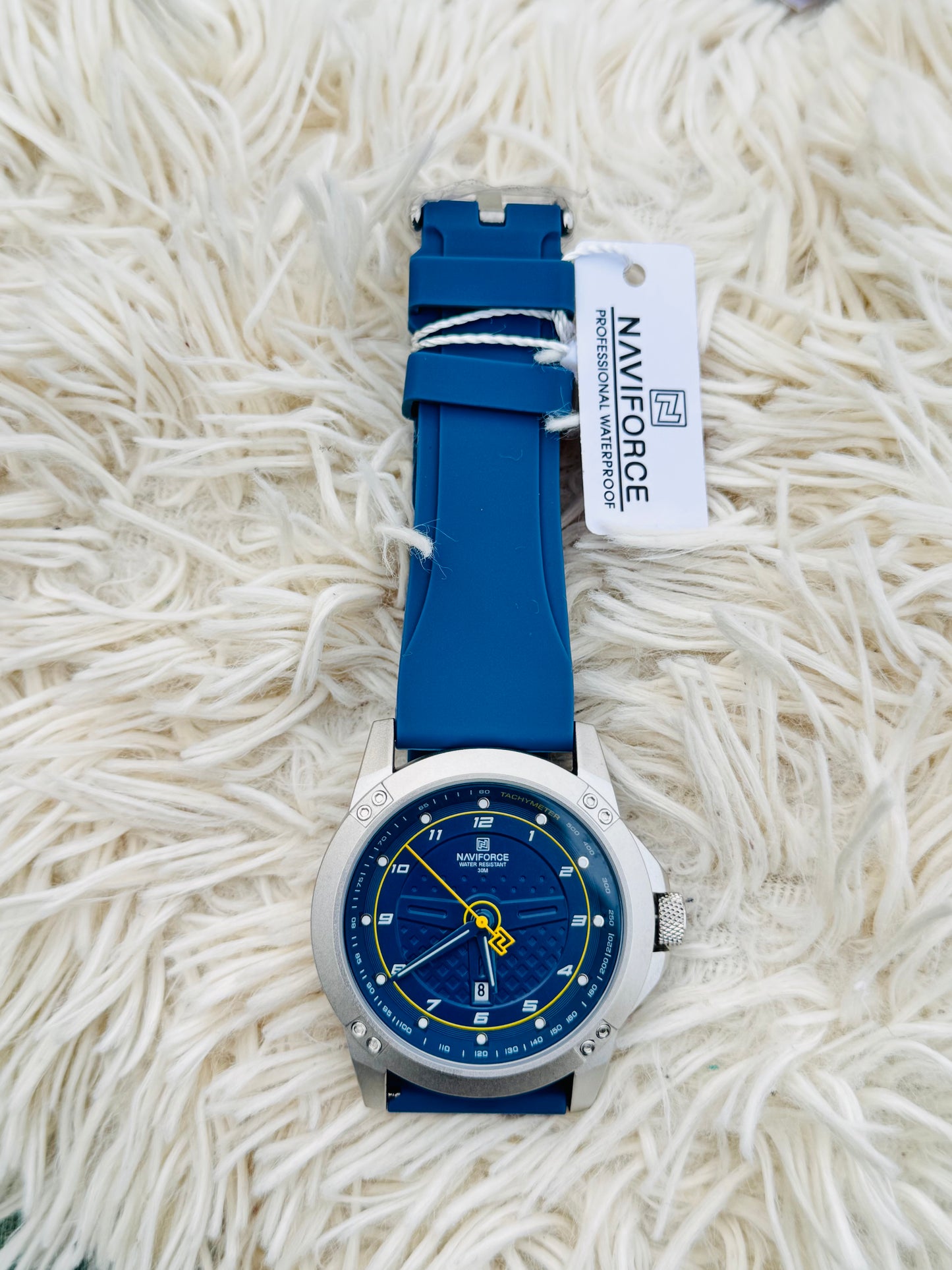 Men's Silicone Strap Quartz Watch, Simple Sports Watch
