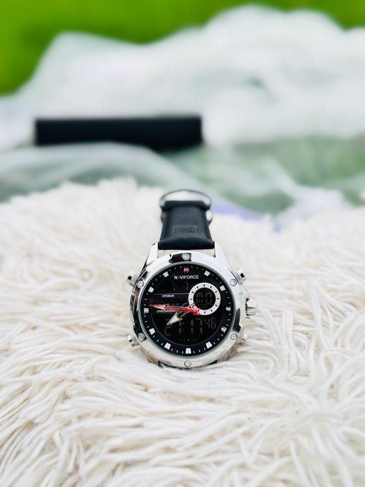 Hot Sale NAVIFORCE New 9208 Quartz Watches Men Casual Sports Chronograph Quartz Wrist Watch Waterproof Relojes Luxury Wristwatch