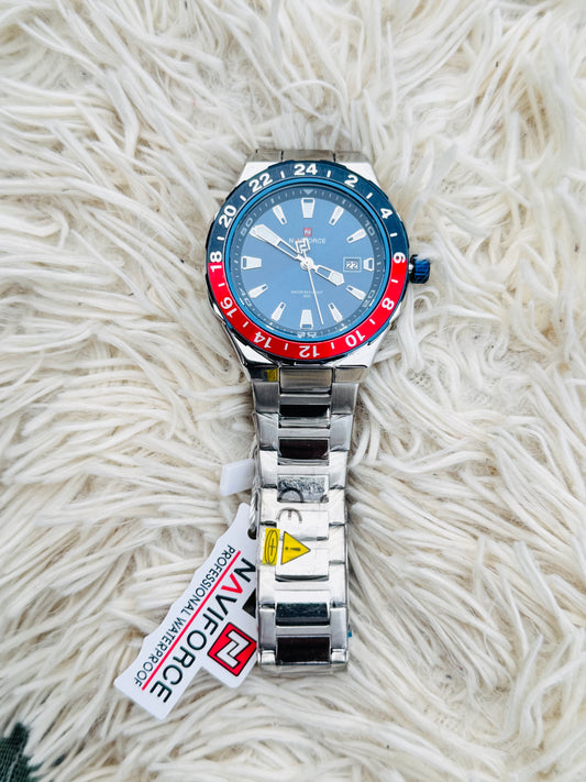 NAVIFORCE 9249 Classic Elegant Men's Quartz Watch Life Waterproof Steel Strap Business Fashion Casual Male Timepiece Gift