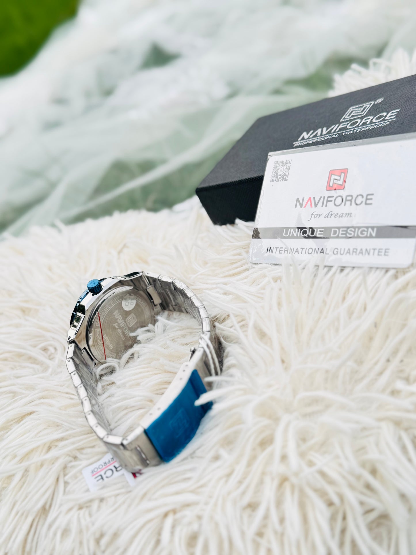 NAVIFORCE 9249 Classic Elegant Men's Quartz Watch Life Waterproof Steel Strap Business Fashion Casual Male Timepiece Gift