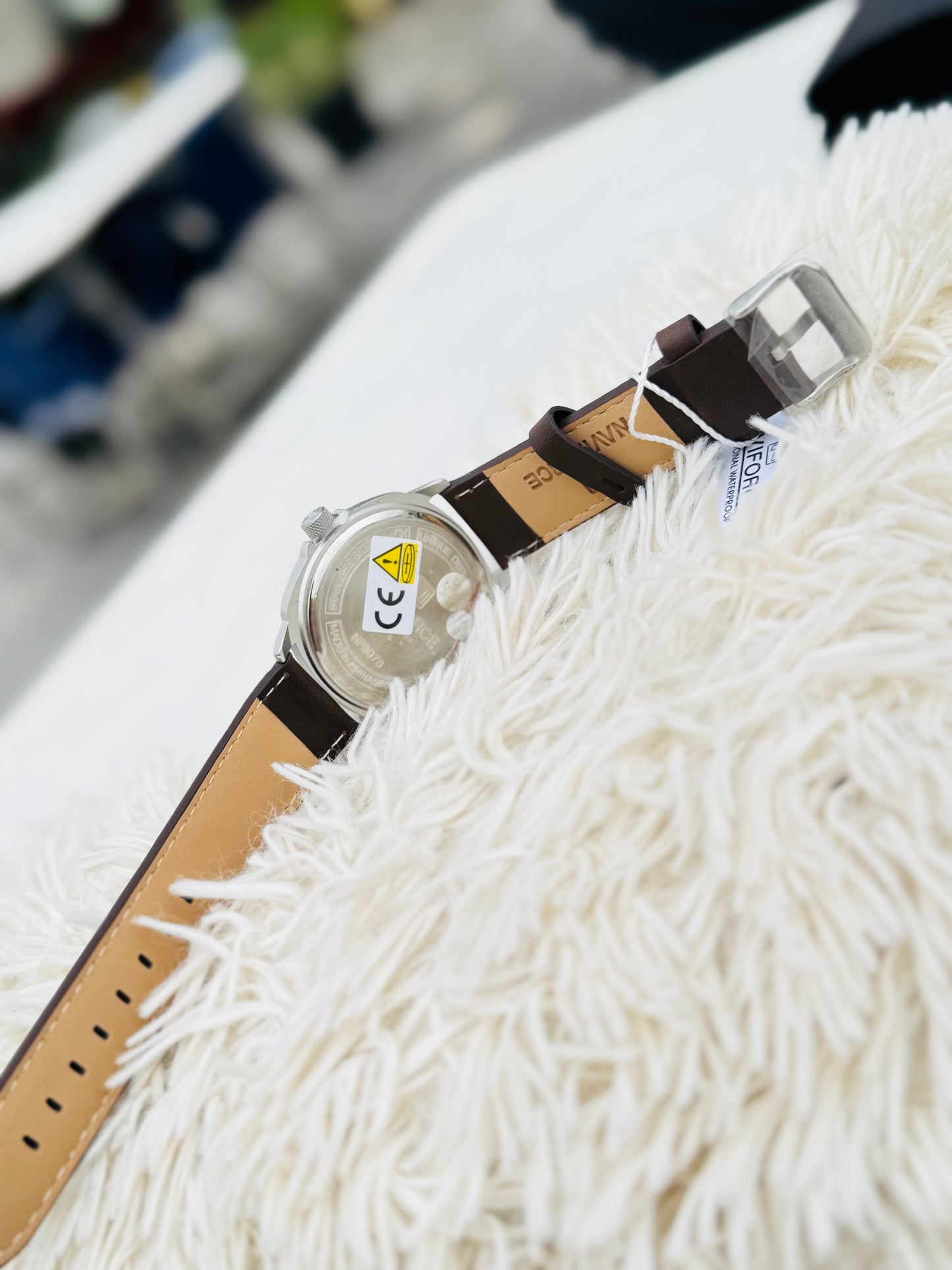 Hot Sale NAVIFORCE Men Quartz Waterproof Watches Top Brand Men Sport Watch High Quality Leather Band Wristwatch Reloj Hombre